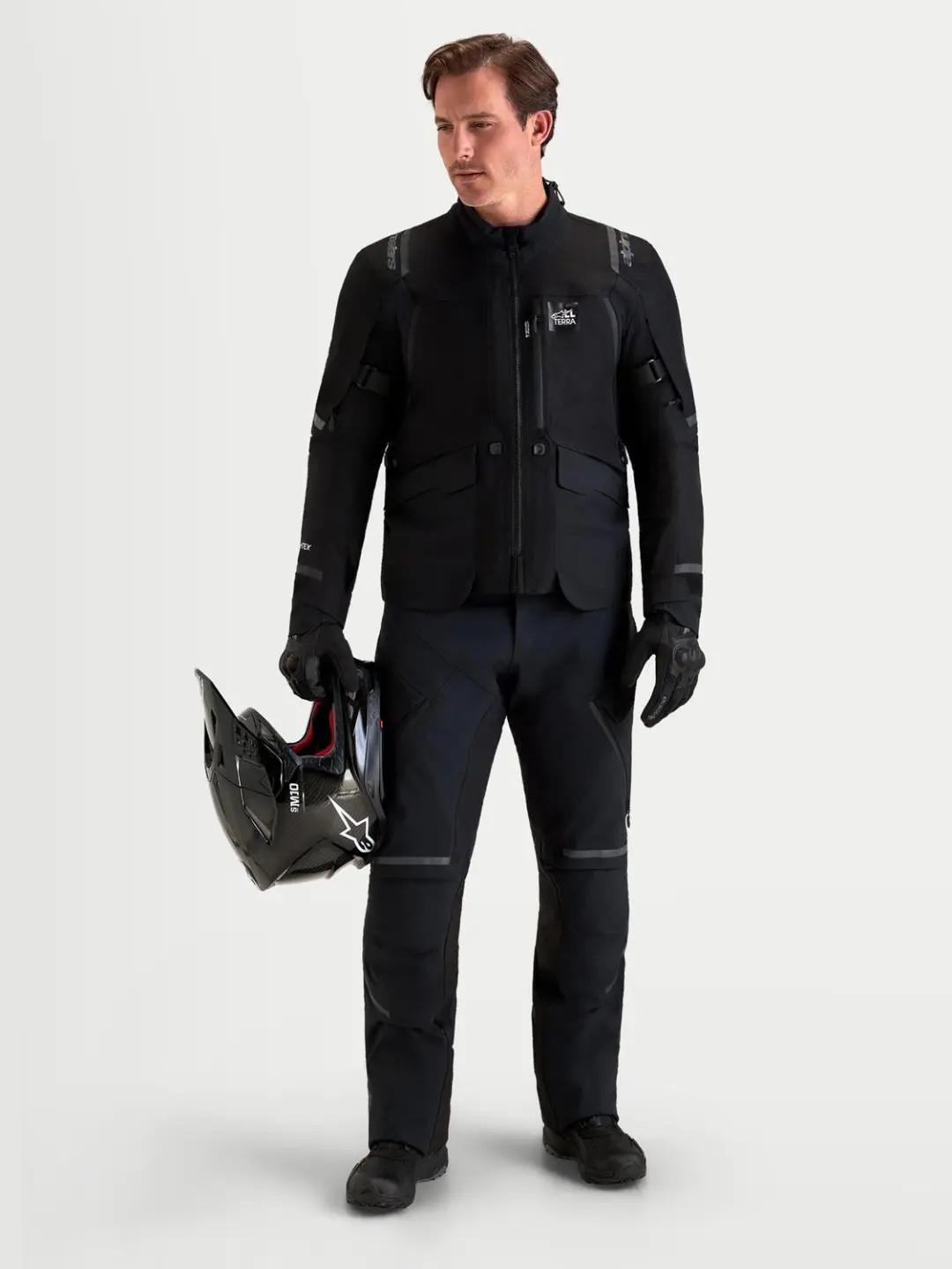 Alpinestars ST-7 V2 2L GTX Motorbroek - Gore-Tex - Zwart S - afbeelding 4 van 6
