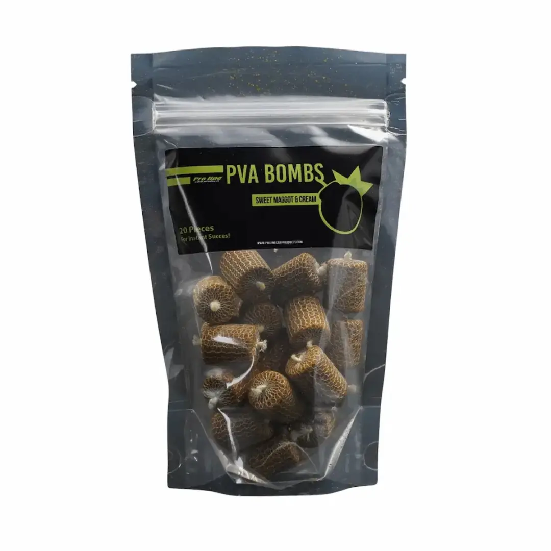 Proline Sweet Maggot & Cream PVA Bombs - 18st - afbeelding 3 van 3