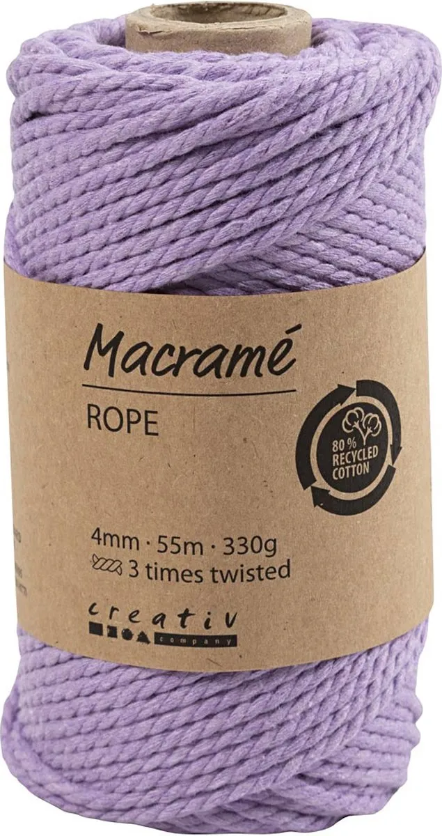 Creativ Company Macramé Koord 4mm