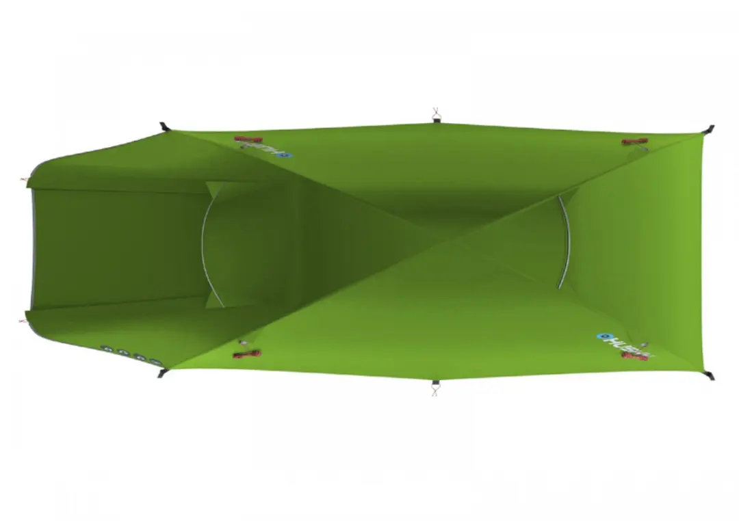 Husky Sawaj Ultra 2 Tent - 2 Persoons - Groen - afbeelding 5 van 6