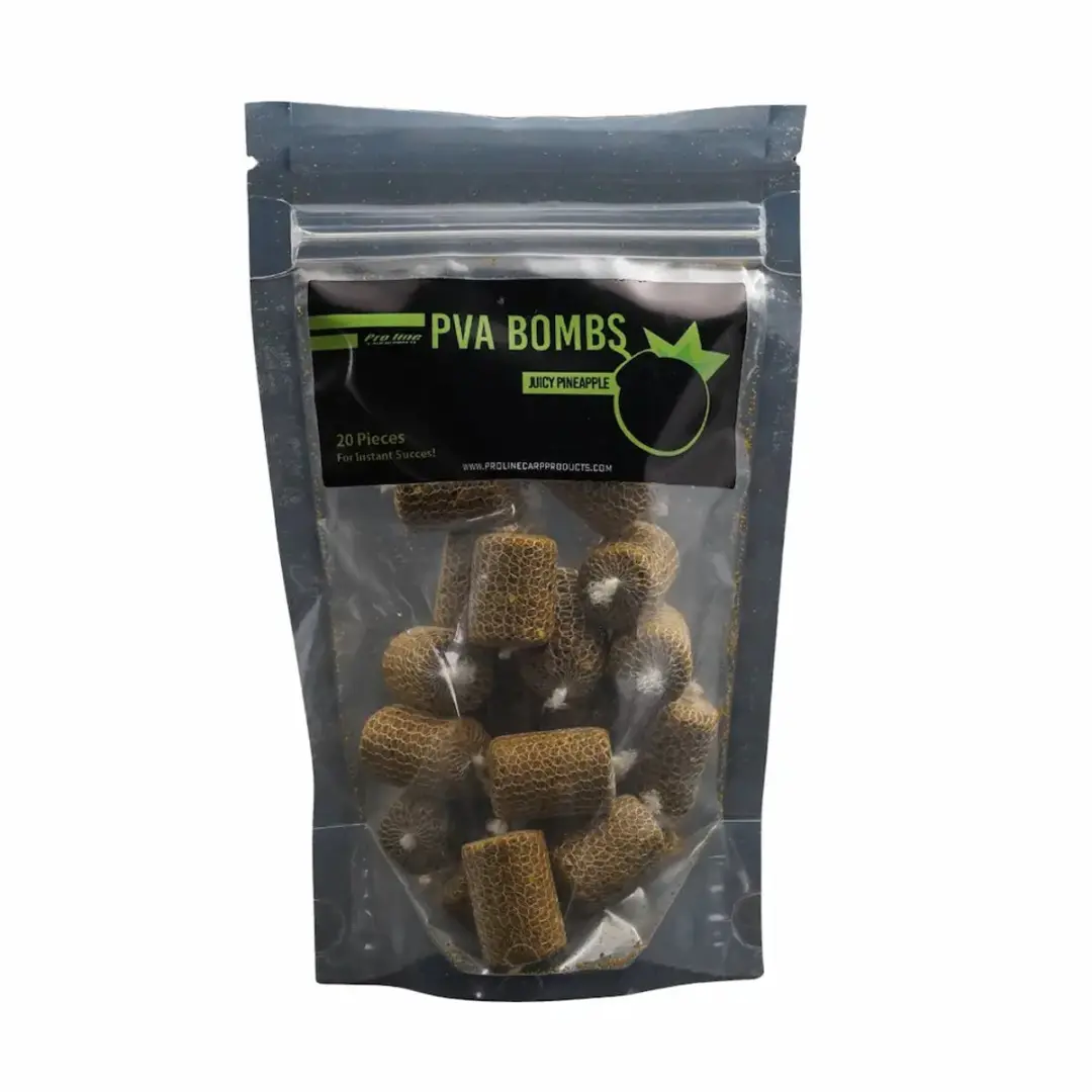 Proline Juicy Pineapple PVA Bombs - 18st - Geel - afbeelding 4 van 5