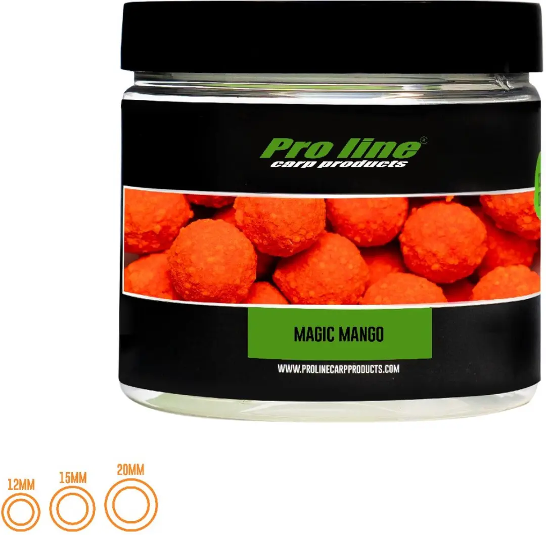 Proline Magic Mango Coated Hookbaits Core 15mm - afbeelding 2 van 4