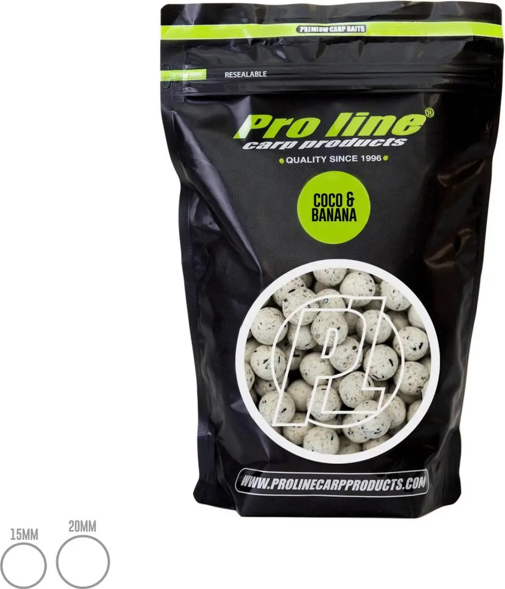 Proline Coco Banana Boilie 20mm - 5kg - afbeelding 4 van 5