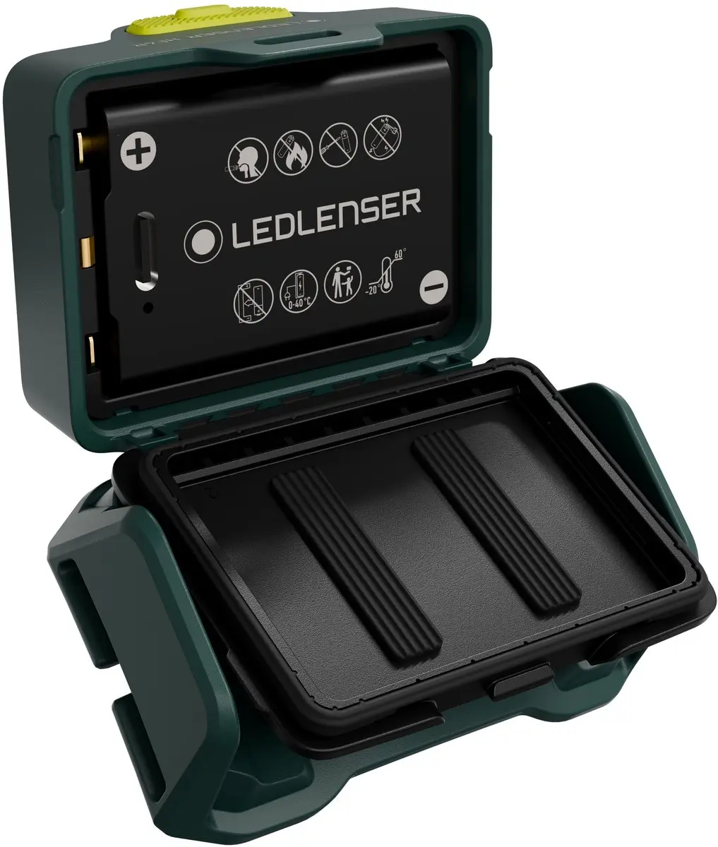 Ledlenser HF4R 503305 Oplaadbare Hoofdlamp - 650 lumen - Groen - afbeelding 5 van 6