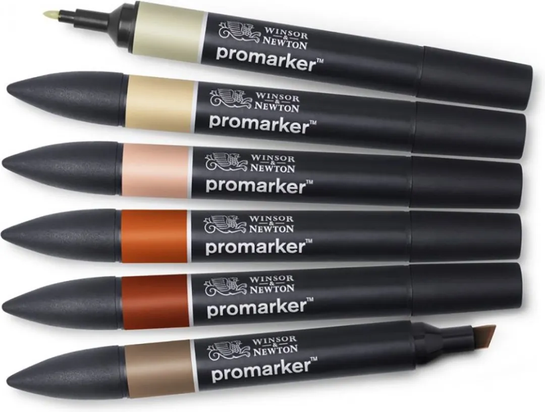 Winsor & Newton Promarker Earth Tones
