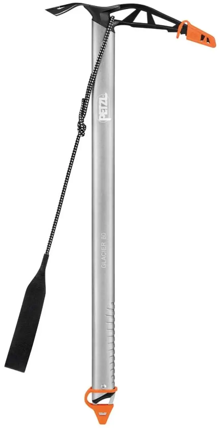 Petzl Glacier Linkin Ijspikkel Zilver 75 cm