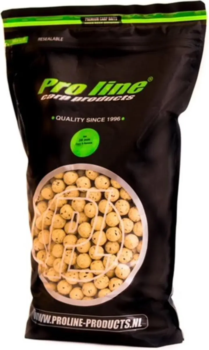 Proline Readymades Boilies Coco & Banana 15mm 1kg - afbeelding 2 van 5
