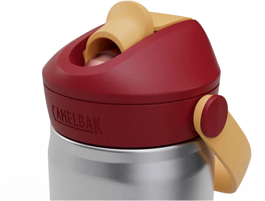 CamelBak Thrive Flip Straw Kids Drinkfles 350ml - Oranje - afbeelding 4 van 4