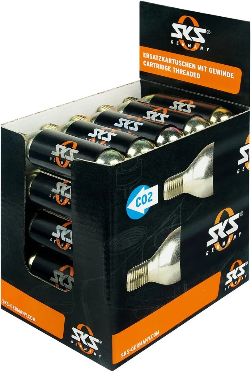 SKS Airbuster CO2-patroon 16g - 25 stuks - afbeelding 2 van 4