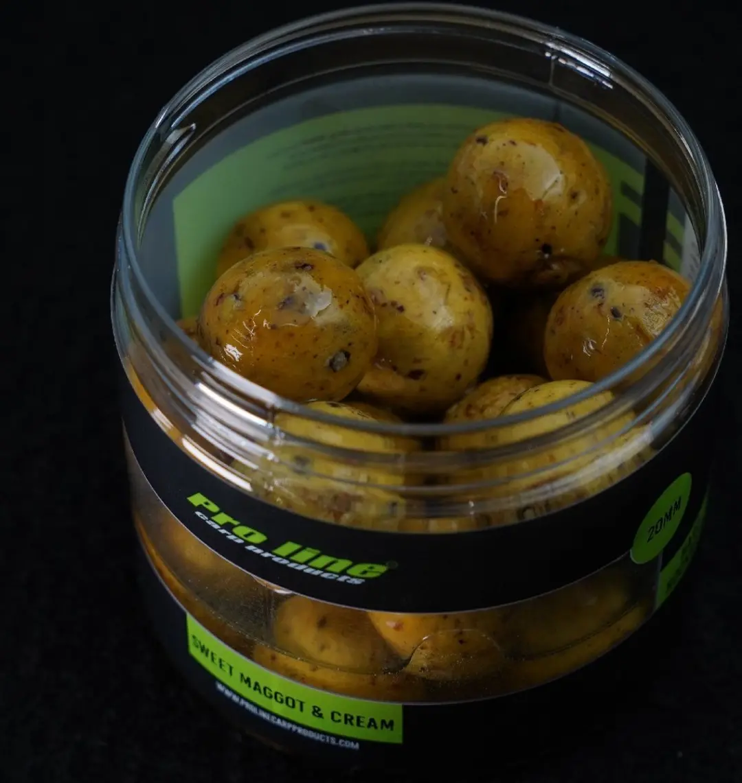 Proline Sweet Maggot & Cream Hard Hookbaits 20mm