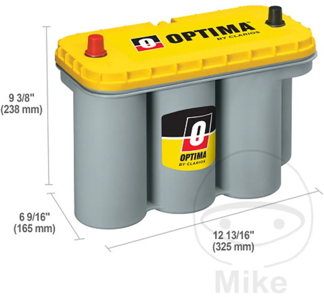 Optima YellowTop YT S-5.5 Accu - 12V 75Ah - afbeelding 6 van 6
