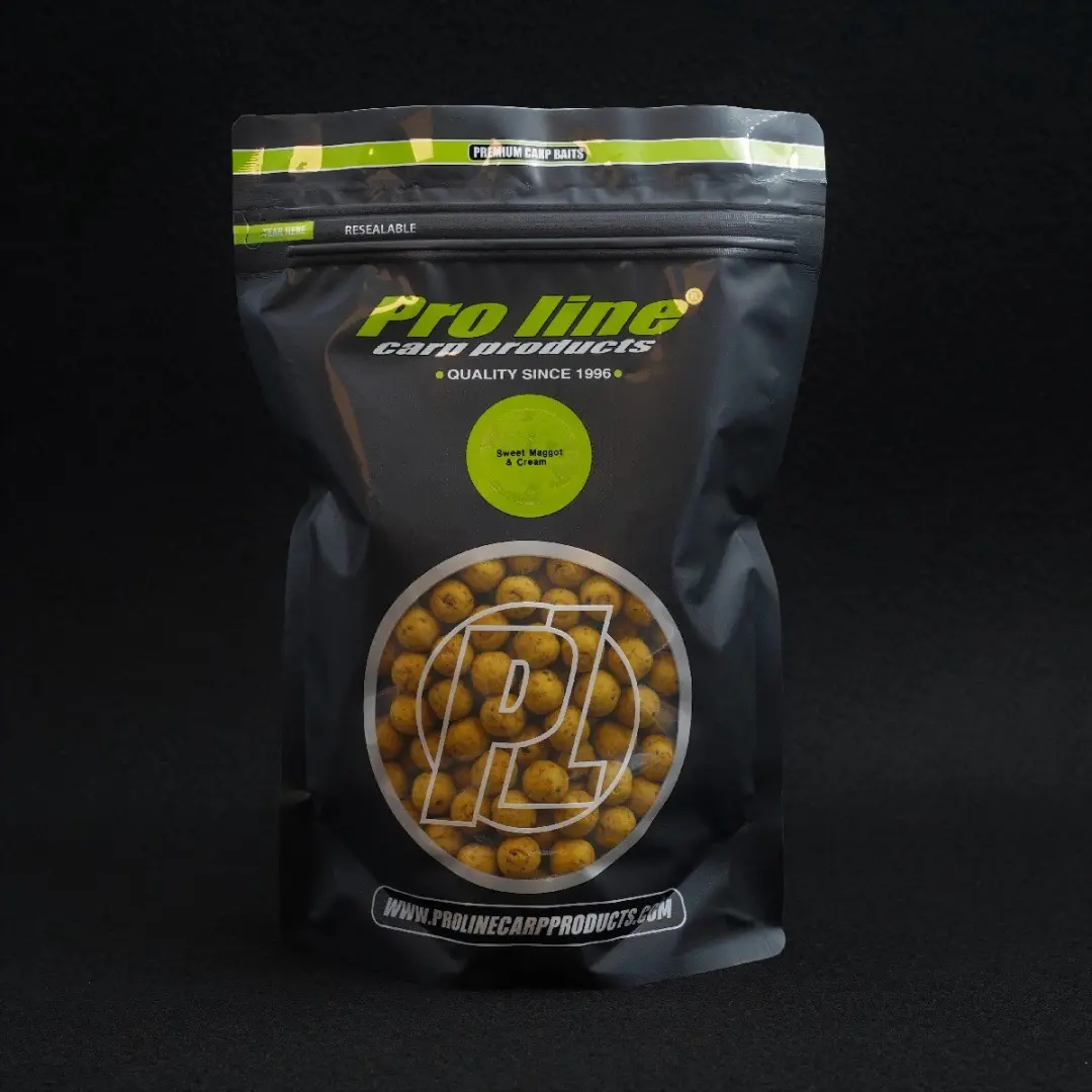 Proline Sweet Maggot & Cream Readymades Boilies 15mm 1kg