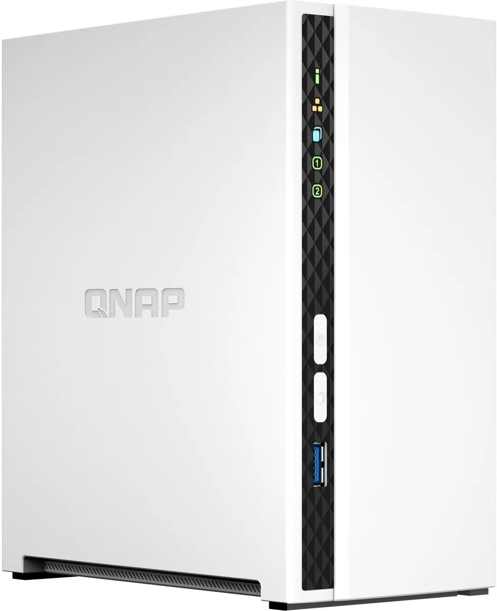 QNAP TS-233 NAS - 2-Bay - 2GB RAM - Quad Core 2.0GHz - Wit