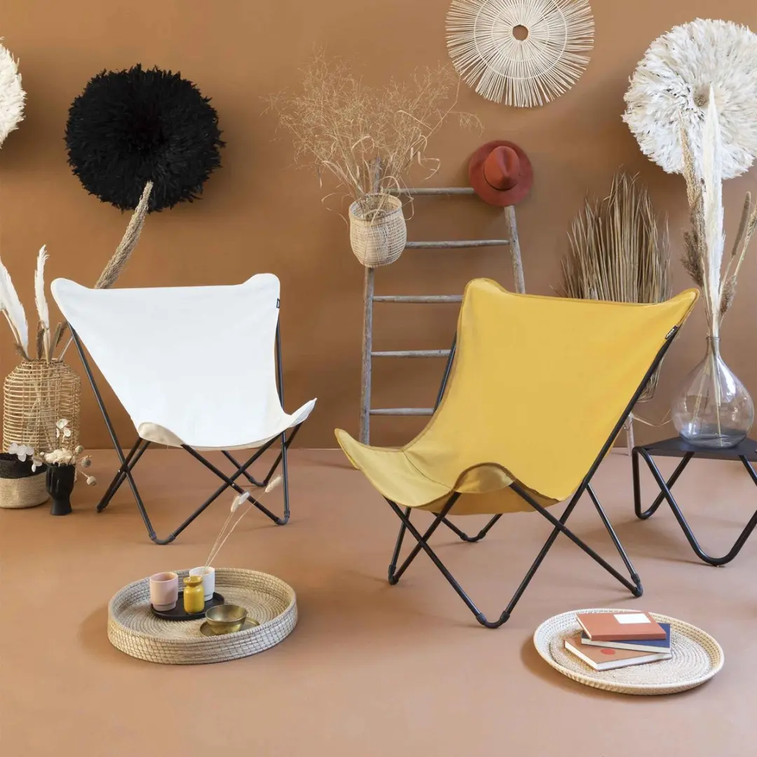 Lafuma Pop Up XL Vlinderstoel - Curry - afbeelding 3 van 6