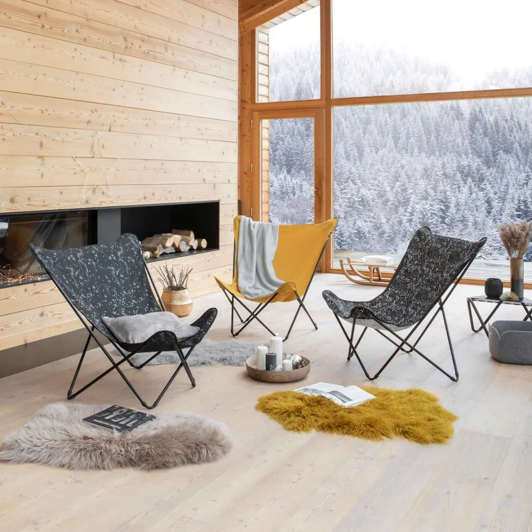 Lafuma Pop Up XL Vlinderstoel - Curry - afbeelding 5 van 6