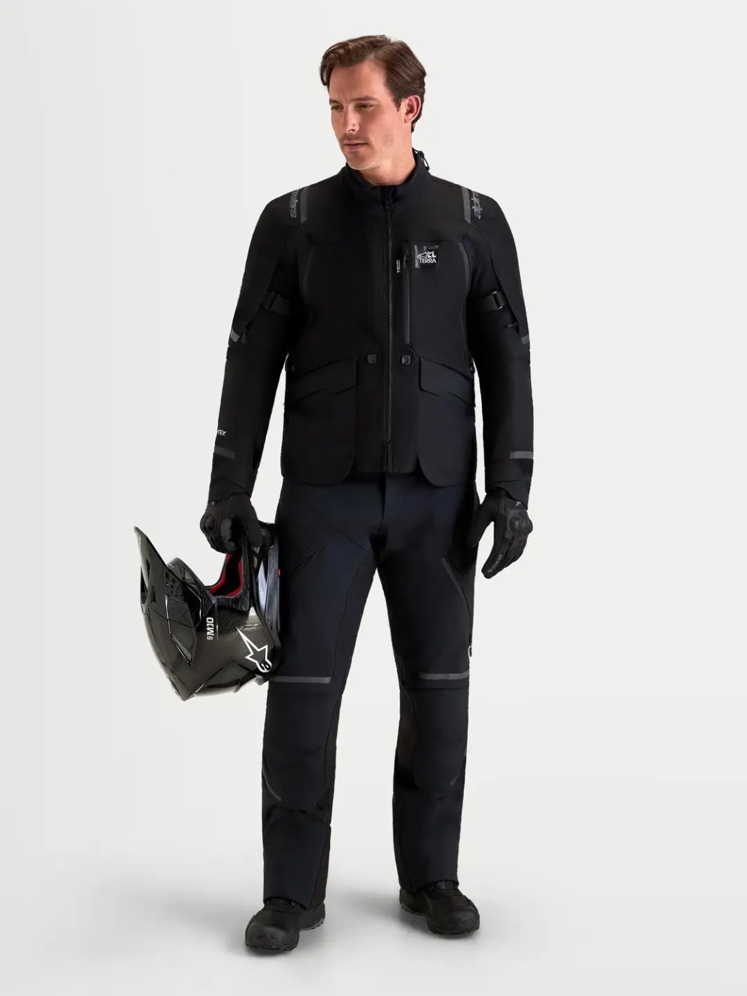 Alpinestars ST-7 V2 2L Gore-Tex Motorjas - Zwart - afbeelding 3 van 6