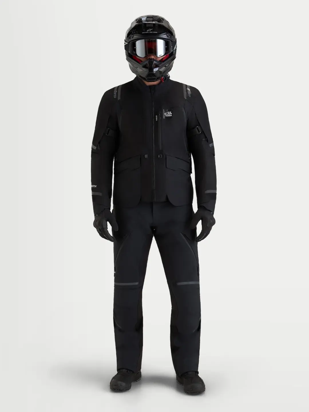 Alpinestars ST-7 V2 2L Gore-Tex Motorjas - Zwart - afbeelding 2 van 6