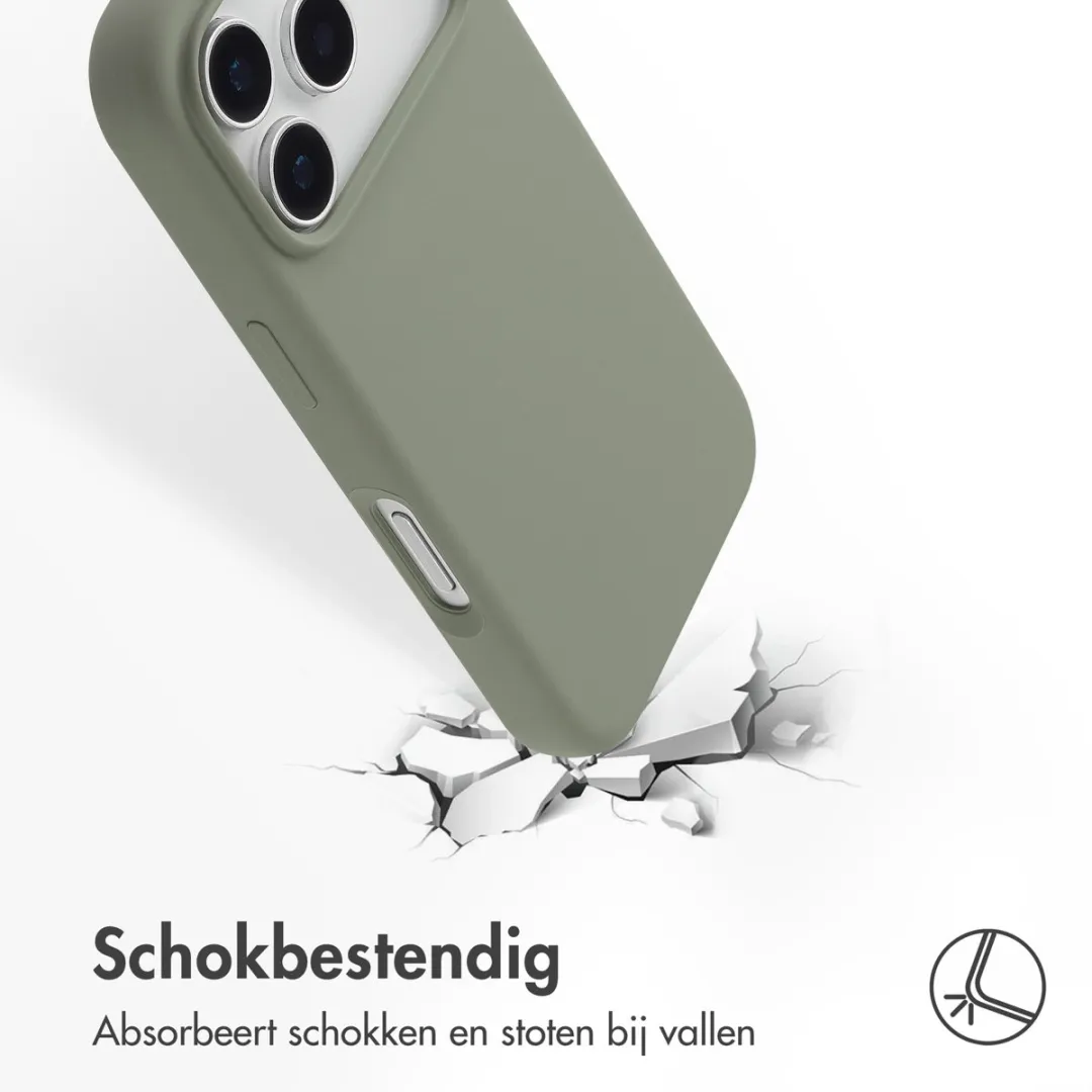 Accezz iPhone 17 Pro MagSafe Hoesje - Olijfgroen - afbeelding 6 van 6
