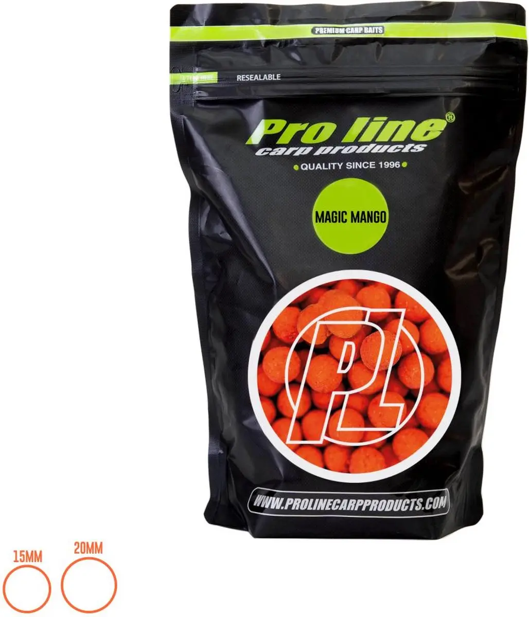 Proline Magic Mango Fluor Pop-Ups 15mm - 80g - afbeelding 6 van 6