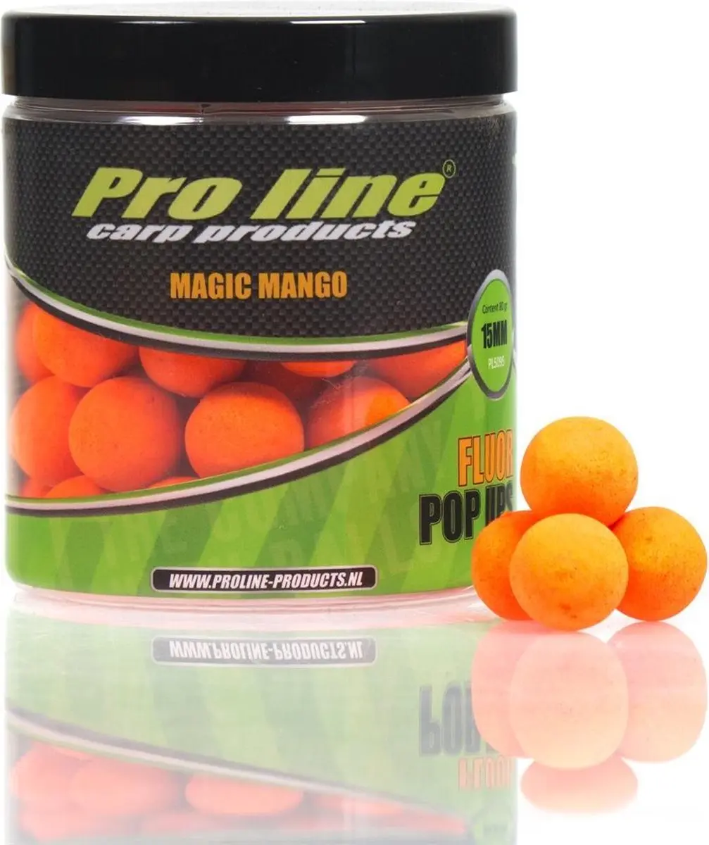 Proline Magic Mango Fluor Pop-Ups 15mm - 80g - afbeelding 4 van 6