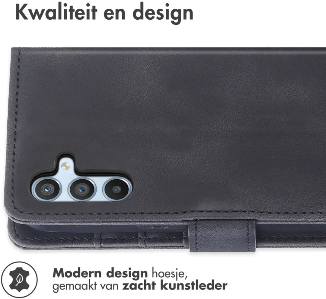 Imoshion Bookcase Hoesje Samsung Galaxy A56 - 3 Pasjes - Zwart