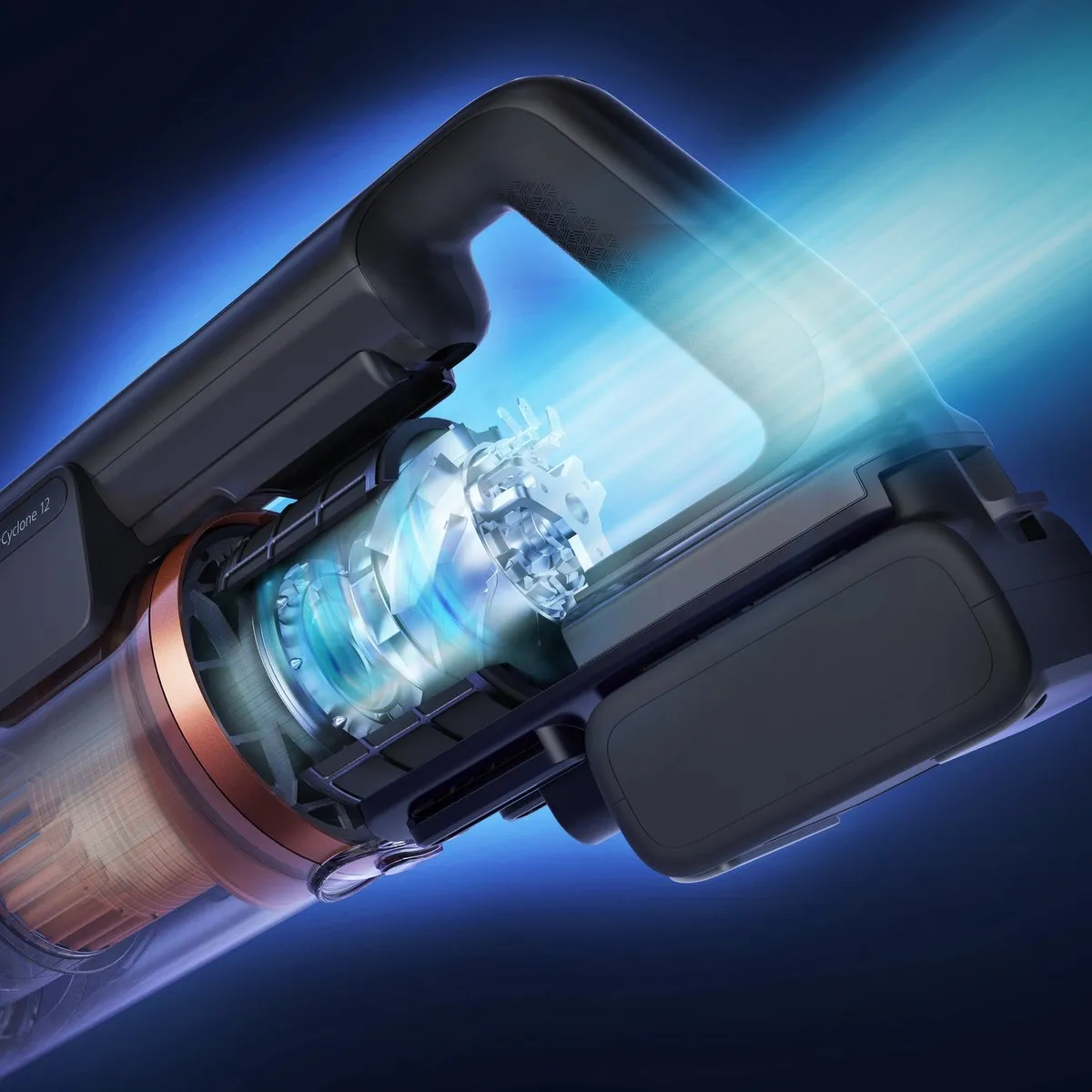 Philips Steelstofzuiger XC7057/01 - Draadloos - 0.6L - Zwart
