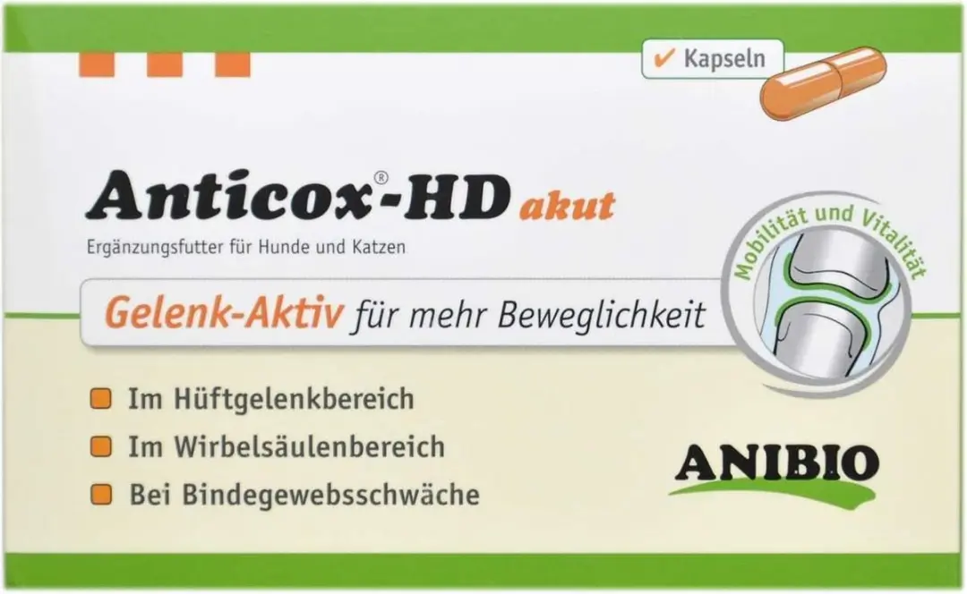 Anibio anticox-HD acuut voor meer mobiliteit 50 capules