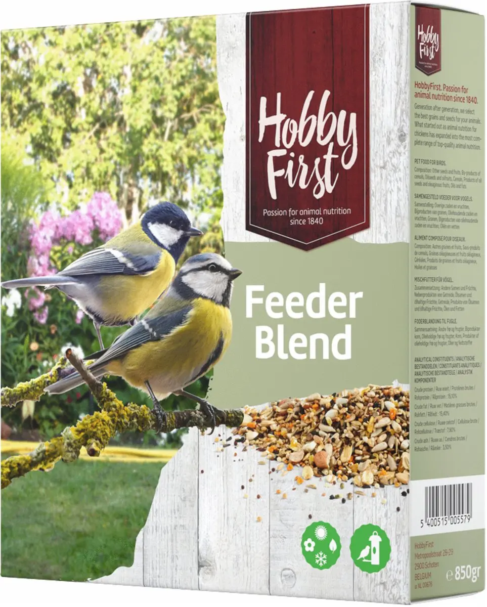 HobbyFirst Wildlife Feeder Blend Vogelvoer 850g