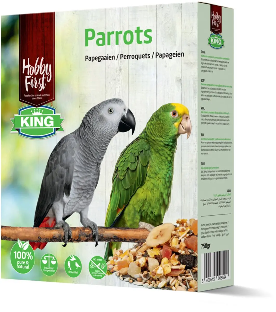 HobbyFirst King Papegaaien 750 gr