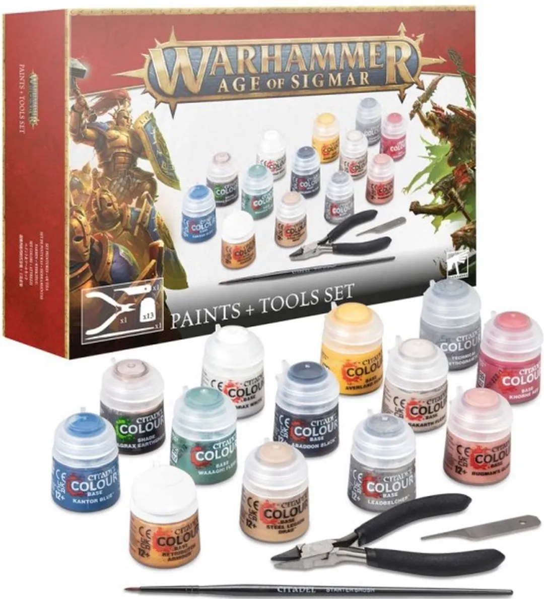 Games Workshop Warhammer Age of Sigmar Paint Tools Set 80-17