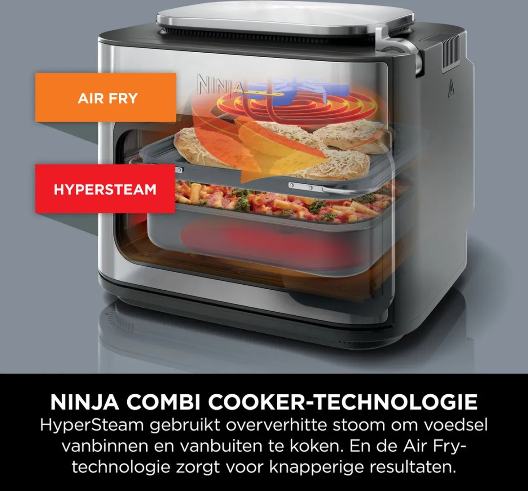 Ninja Combi SFP700EU 12-in-1 Multicooker - 12,5L - 1780W - Zwart