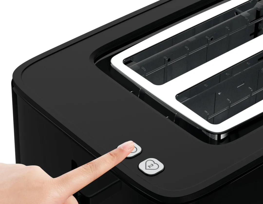 Tefal Smart & Light TT6408 Broodrooster 2 Sneetjes - 850W - Zwart - afbeelding 6 van 6