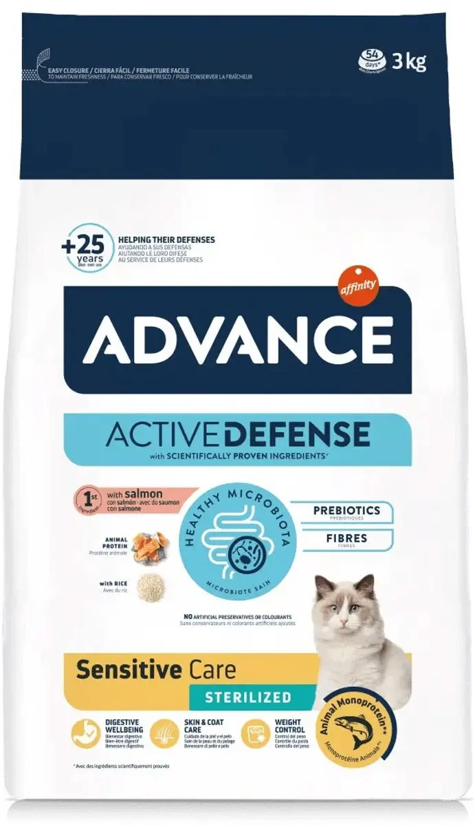 Advance Cat Sterilized Sensitive Zalm Kattenvoer