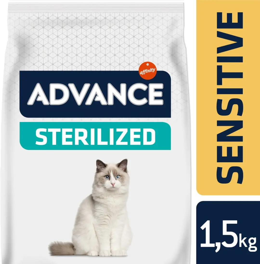 Advance Cat Sterilized Sensitive Zalm Kattenvoer - 3kg - afbeelding 6 van 6