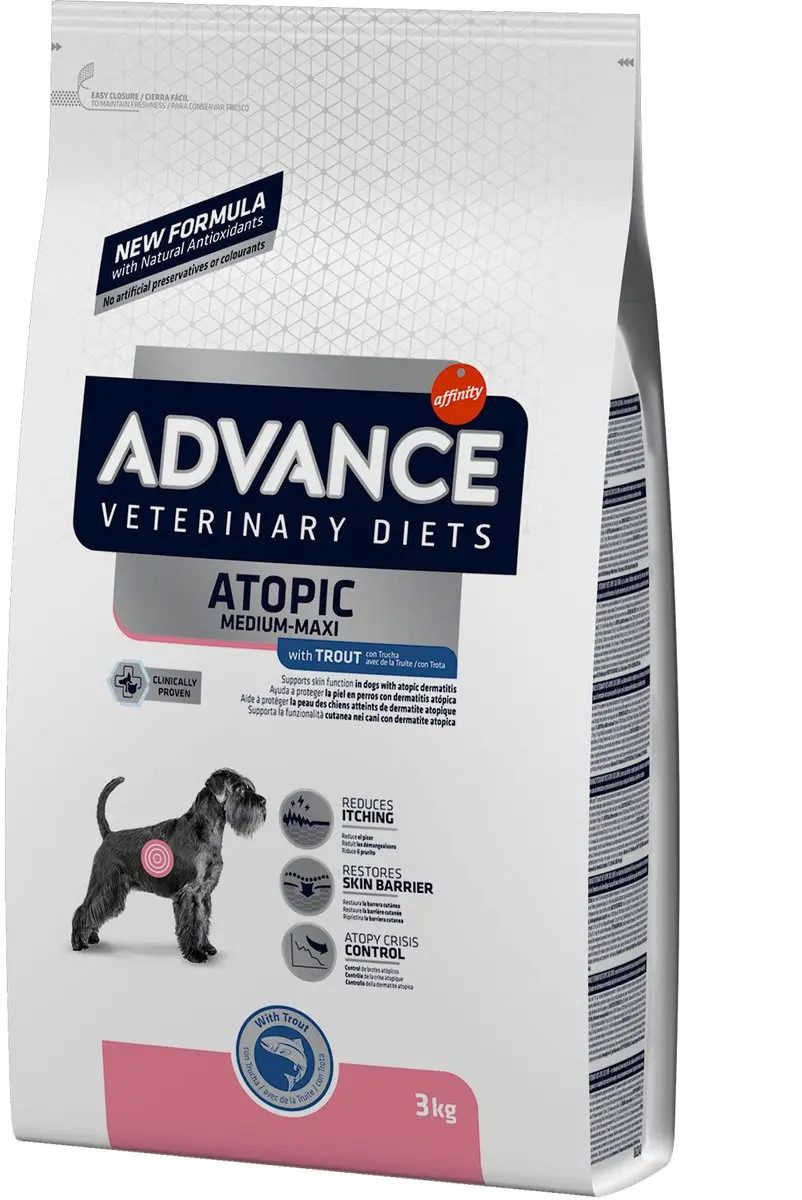 Advance Veterinary Diets Atopic Forel Hondenvoer - 12kg - afbeelding 6 van 6