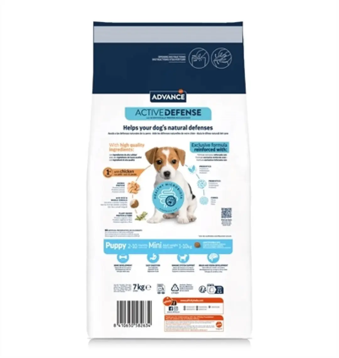 Advance Puppy Protect Mini Hondenvoer met Kip - 7kg - afbeelding 2 van 2