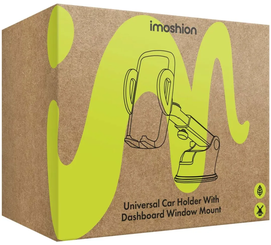 Imoshion SH00063073 2-in-1 Telefoonhouder Auto - Universeel 7" - Zwart