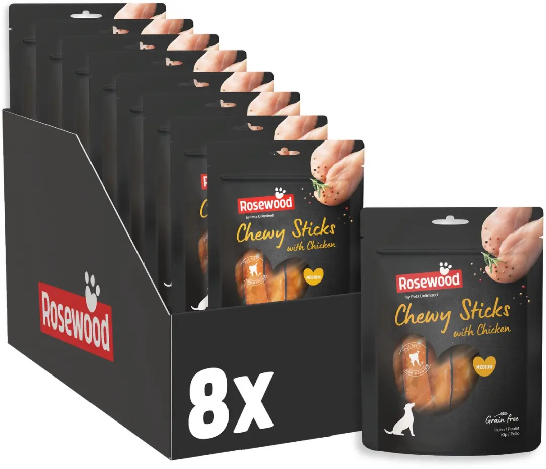 Rosewood Chewy Sticks Kip Medium