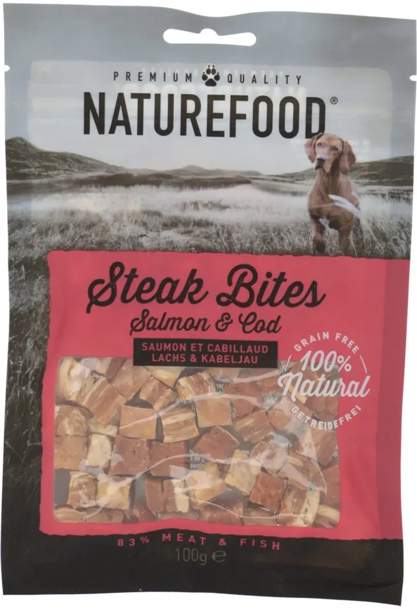 Rosewood Naturefood Steak Bites Zalm & Koolvis
