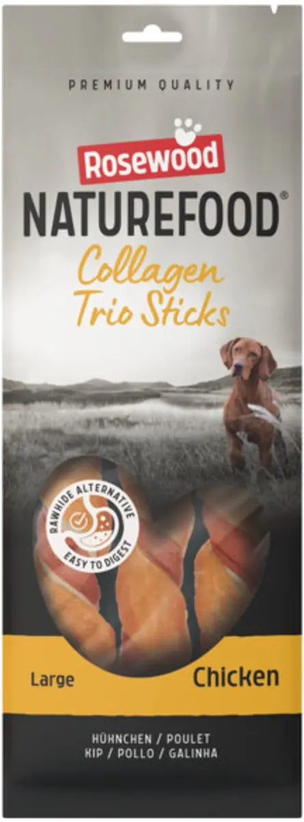 Rosewood Naturefood Collageen Trios Chicken L Hondensnack