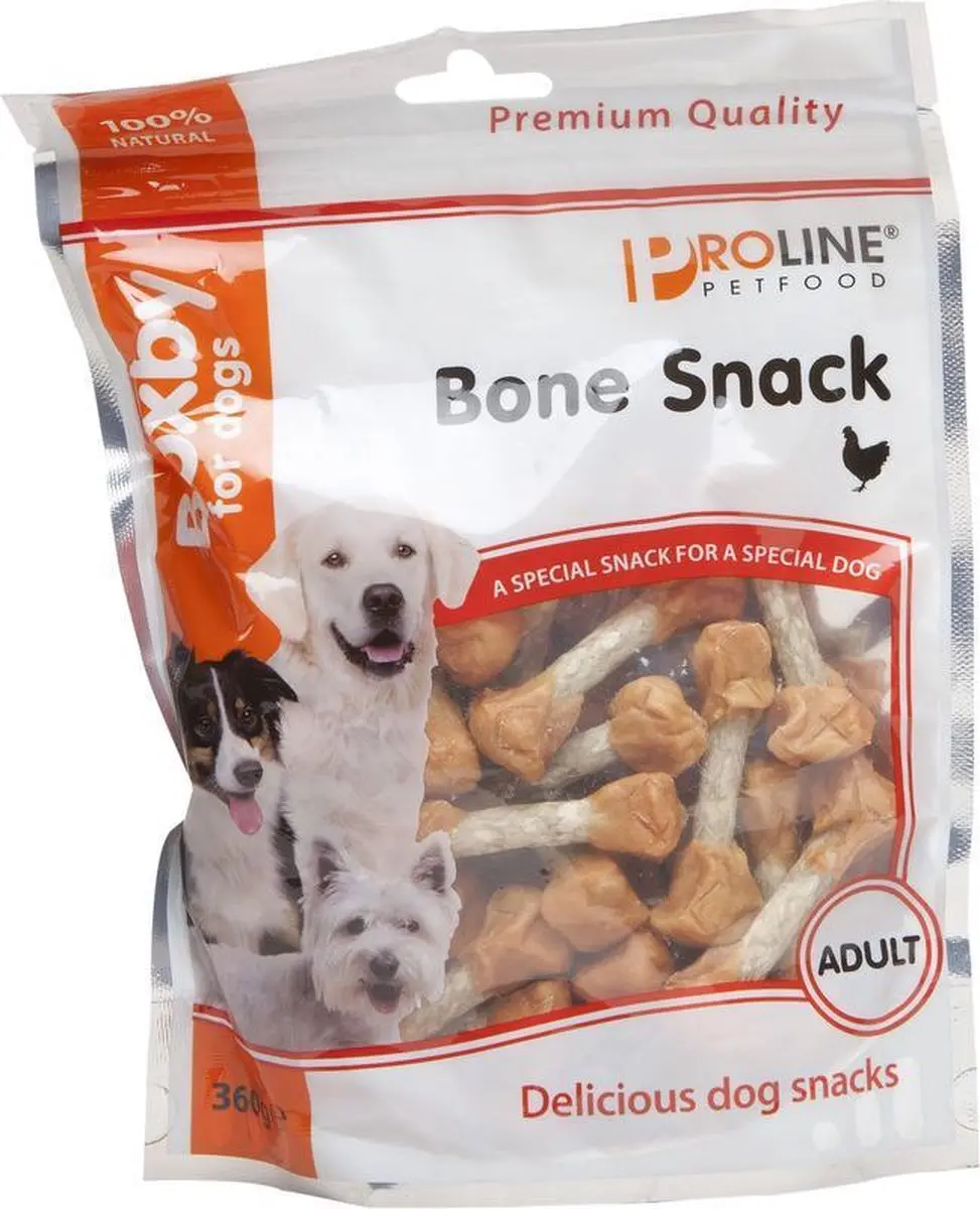 Proline Boxby Bone Snack Hondensnack - 360g - afbeelding 5 van 6