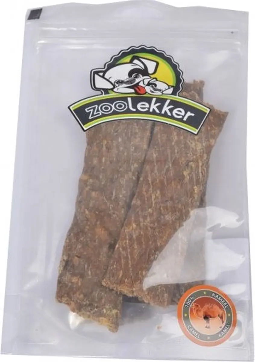 Zoolekker Vleesstrips Geit - Hondensnack - 100 gram - afbeelding 4 van 4