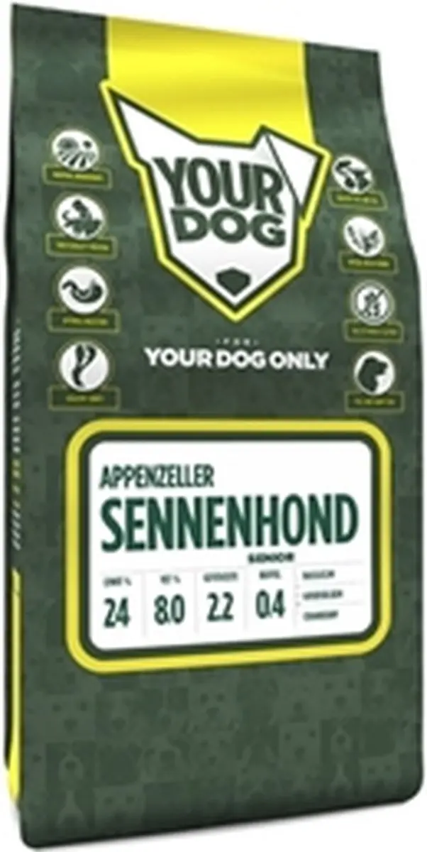 Yourdog Appenzeller Sennenhond Senior Hondenbrokken - 12 kg - afbeelding 3 van 3