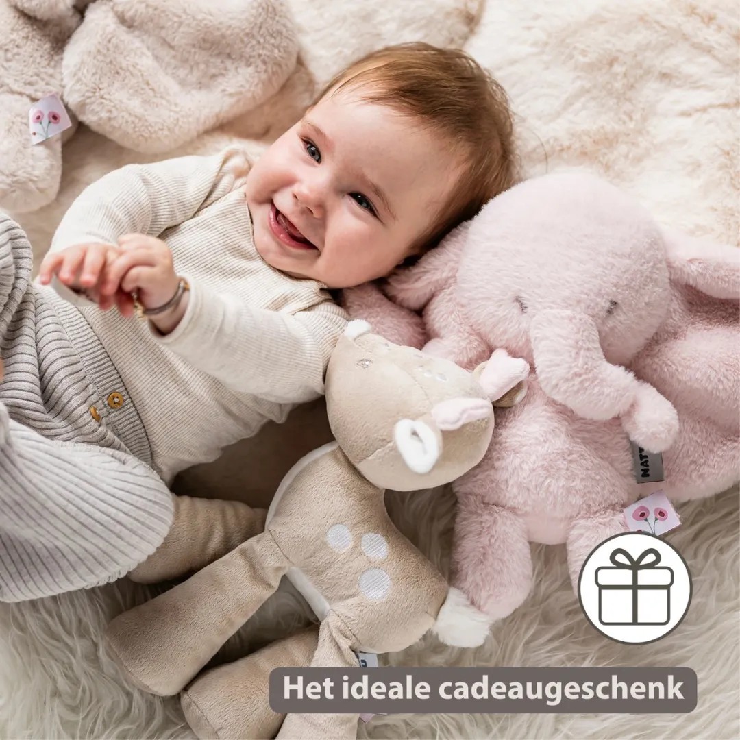 Nattou FanFan Knuffel Hertje 30cm - Beige