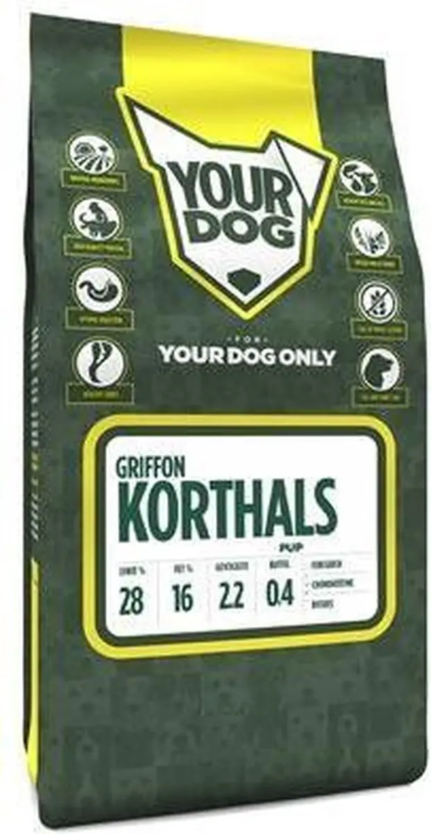 Yourdog Griffon Korthals Pup Hondenbrokken 12kg - afbeelding 2 van 2