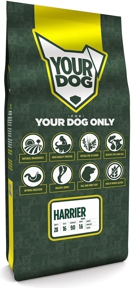 Yourdog Harrier Pup Hondenbrokken 12kg