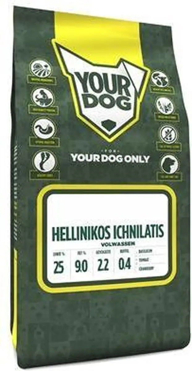 Yourdog Hellinikos Ichnilatis Hondenvoer - 12 kg - afbeelding 2 van 2