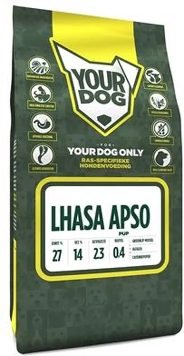 Yourdog Lhasa Apso Pup Hondenbrokken 12kg - afbeelding 3 van 3