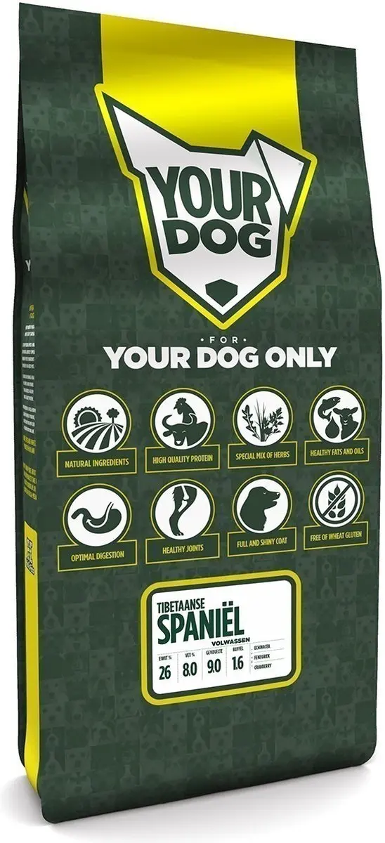 Yourdog Tibetaanse Spaniël Volwassen Hondenbrokken