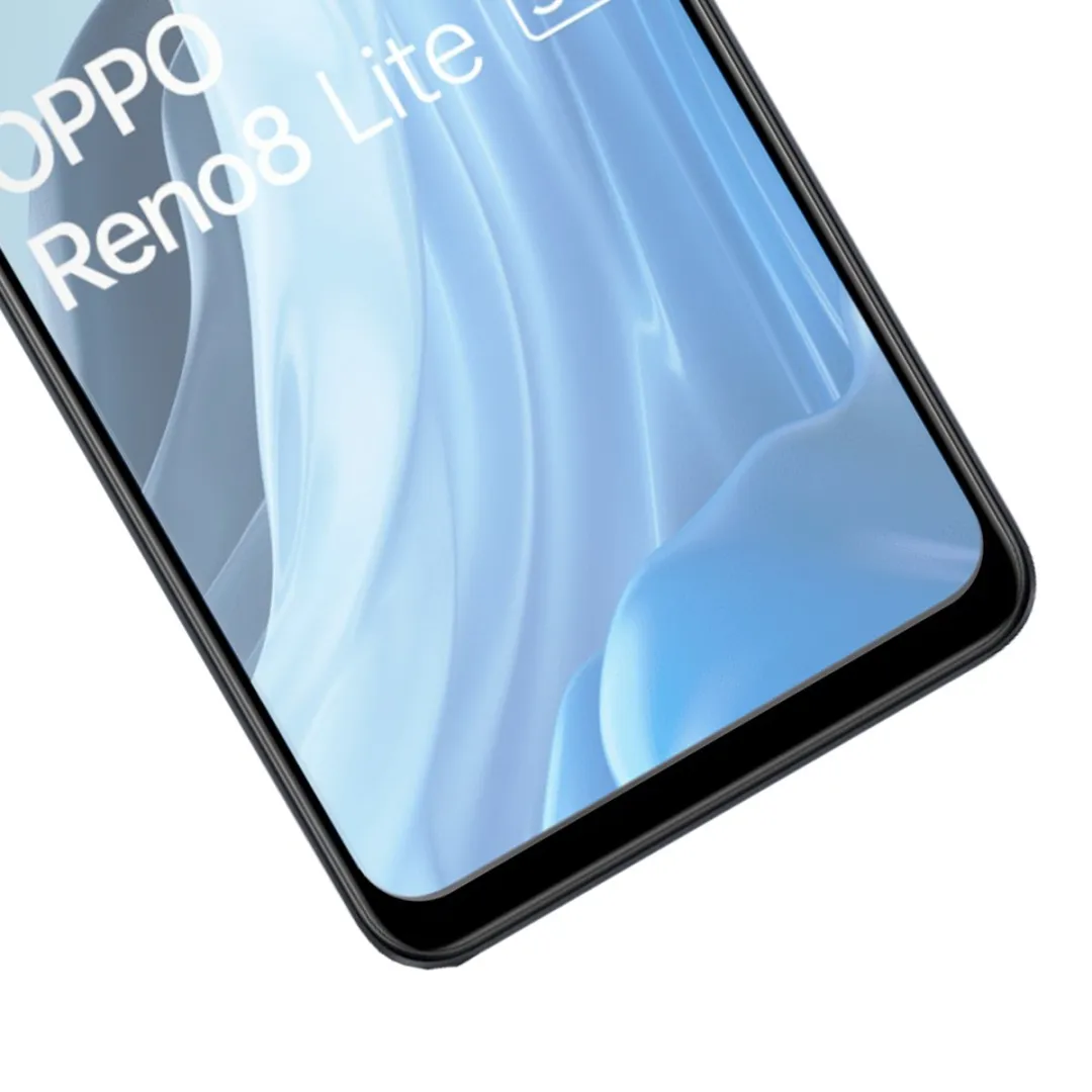 Just in Case Oppo Reno 8 Lite Tempered Glass - Transparant